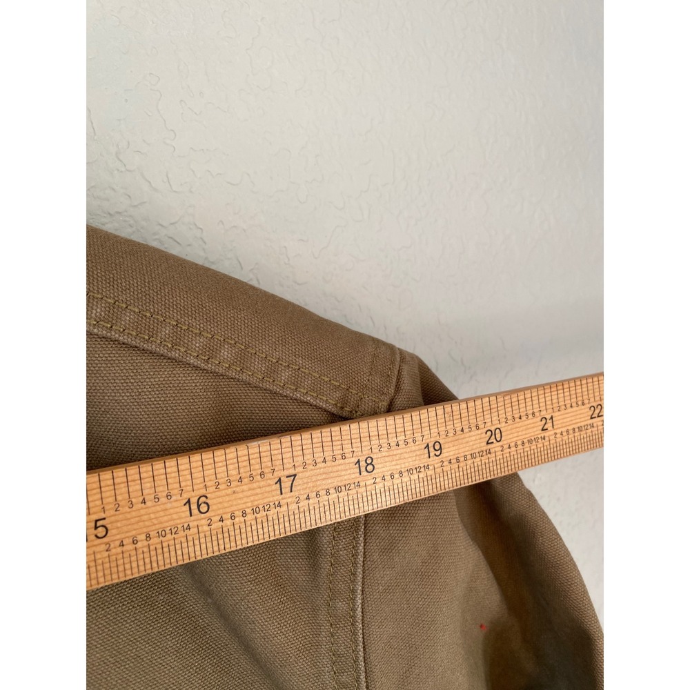 Levi's Sherpa Trucker Jacket Fleece Lined Warm Brown Coat Size M - Picture 6 of 6